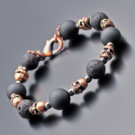 Мужской браслет с черепами "Rico La Cara" AMX003160