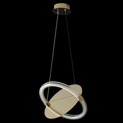 Светильник подвесной Crystal Lux NEBULA SP22W LED GOLD