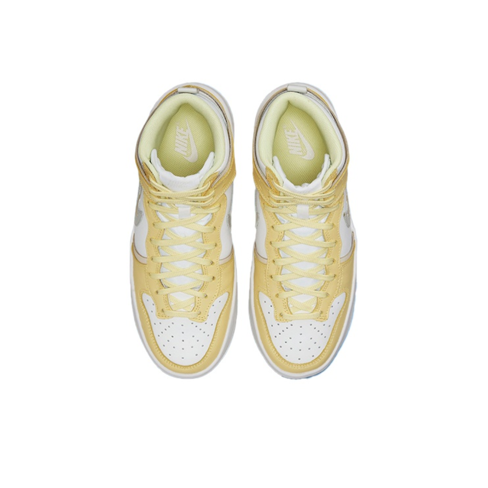 Женские кроссовки Nike Dunk High Up 'White Citron Tint' DH3718-105