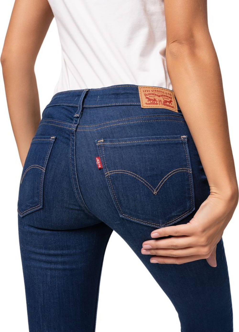 Джинсы Levis 711 Levi's Original ANKLE NEW COOL синий