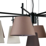 Подвесная люстра Indigo ABBINARE 13032/9P Black V000535