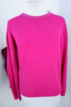 Джемпер Ostin ягодного цвета, маркировка М, визуально на 46 размер