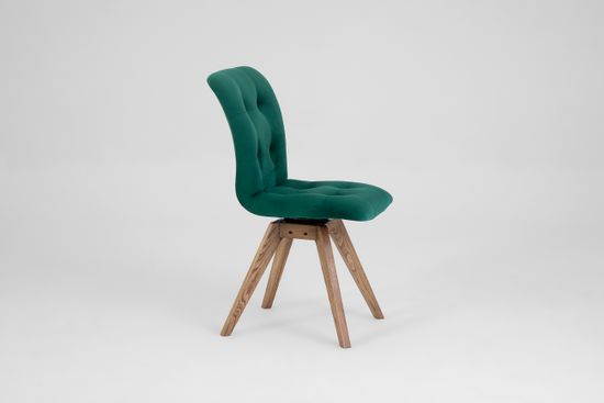 Стул Орландо (дуб/201 Белая эмаль/ткань MODUS 18)