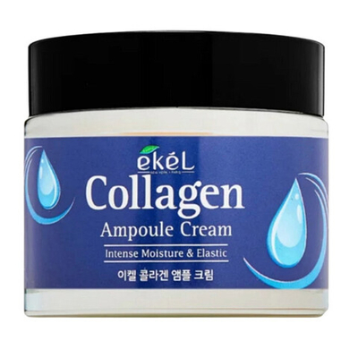 EKEL Крем д/лица ампульный Коллаген 70г