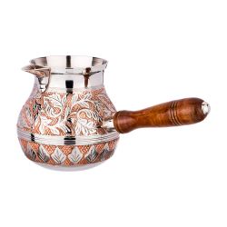 ТУРКА РЕЗНАЯ "ROSSO" 450МЛ. ЛАТУНЬ (КОР=40ШТ.)