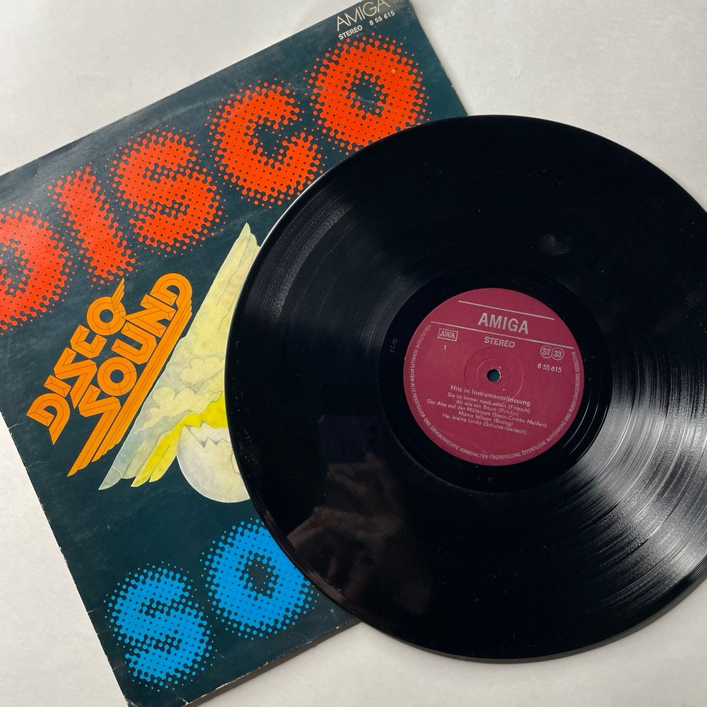 Винтажная виниловая пластинка LP Сборник Disco Sound (ГДР 1978) (SBB, Stern Combo Meisen, Puhdys и др)