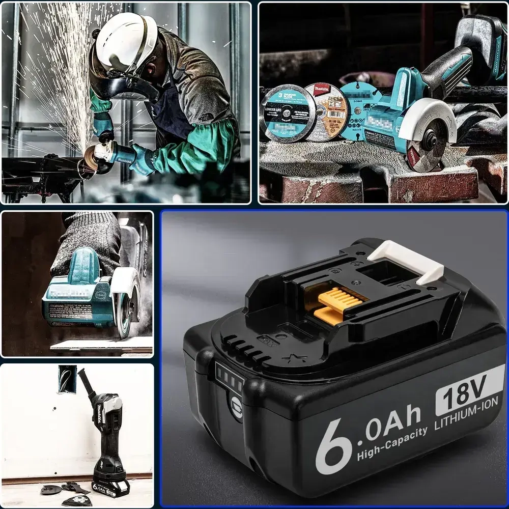 Аккумулятор для шуруповертов BL1860 ,makita аккумулятор -18в -инструмент