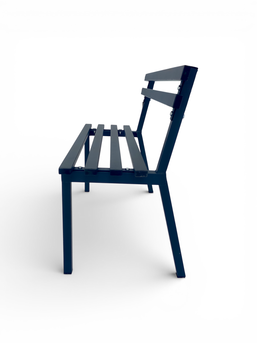 Скамейка садовая "Ладно". 1,0м. Целиком из металла.