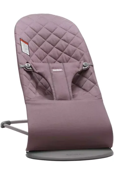 Кресло-шезлонг BabyBjorn Bliss Dark Purple, хлопок