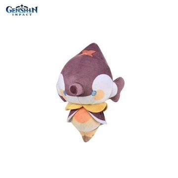 Брелок плюшевый Genshin Impact Bubble Seahorse Brown 6976525004875