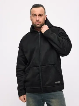 Зип Худи с начесом и мехом