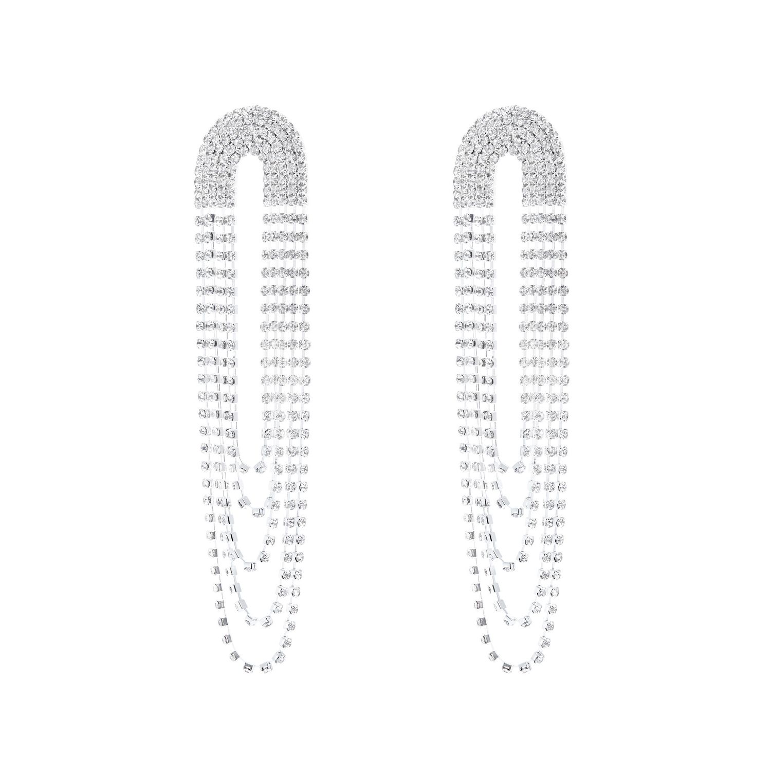 Серьги Sparkling Bridge