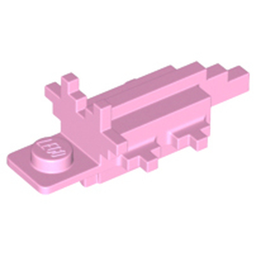 Тело пиксельного аксолотля 86879 Bright Pink
