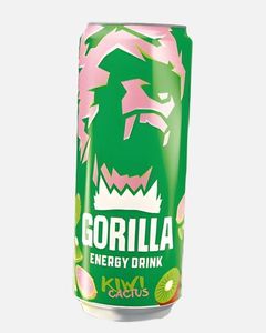 НАПИТОК ЭНЕРГЕТИЧЕСКИЙ GORILLA KIWI CACTUS 0.45Л ЖБ