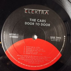 Винтажная виниловая пластинка LP The Cars Door To Door (USA 1987)