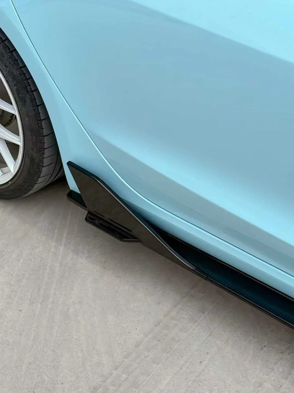 Обвес для Tesla Model 3 2017-2023 Тесла тюнинг губа юбки диффузор спойлер Тесла