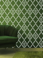 Трафарет для стен из пластика многоразовый 039