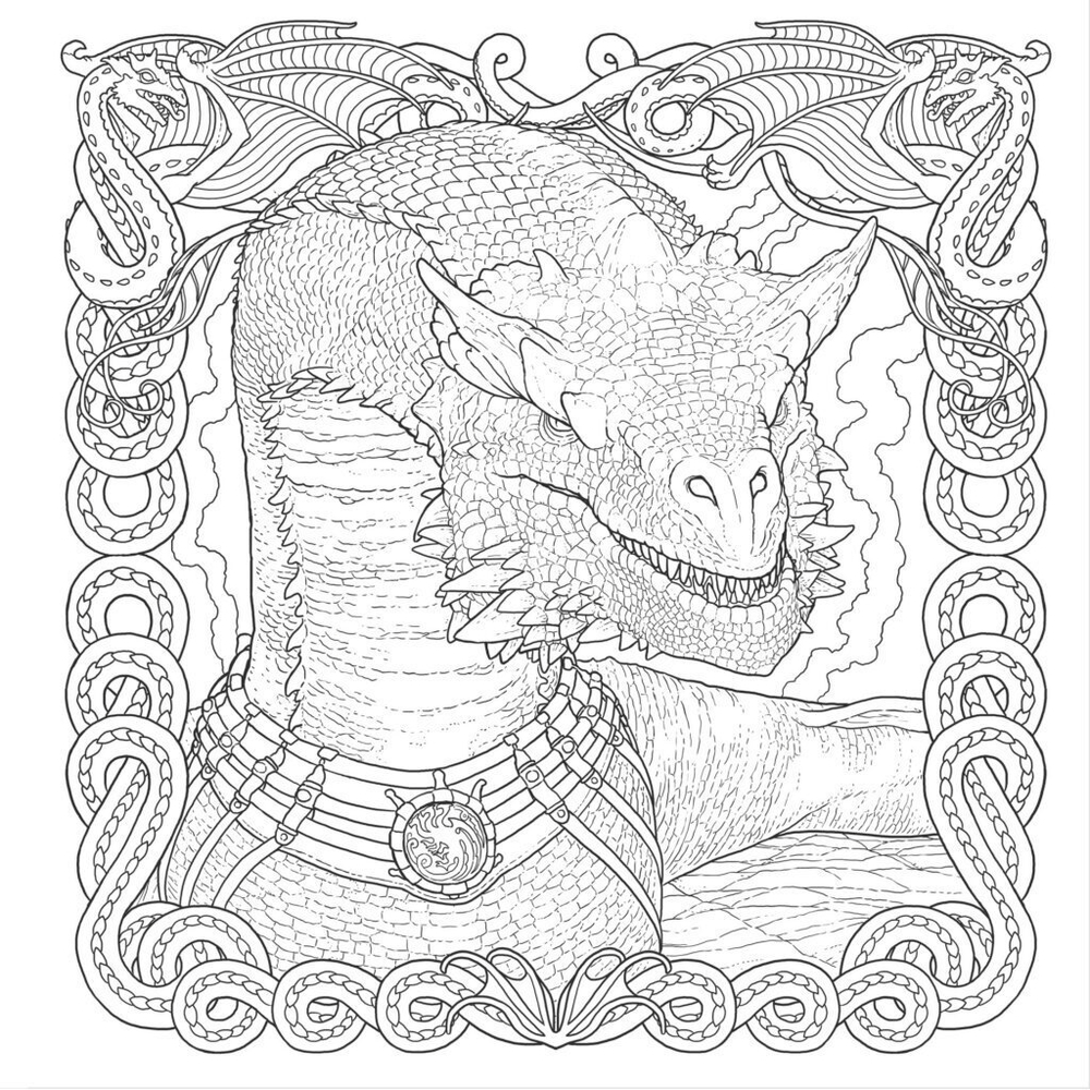 House of the Dragon: The Official Coloring Book