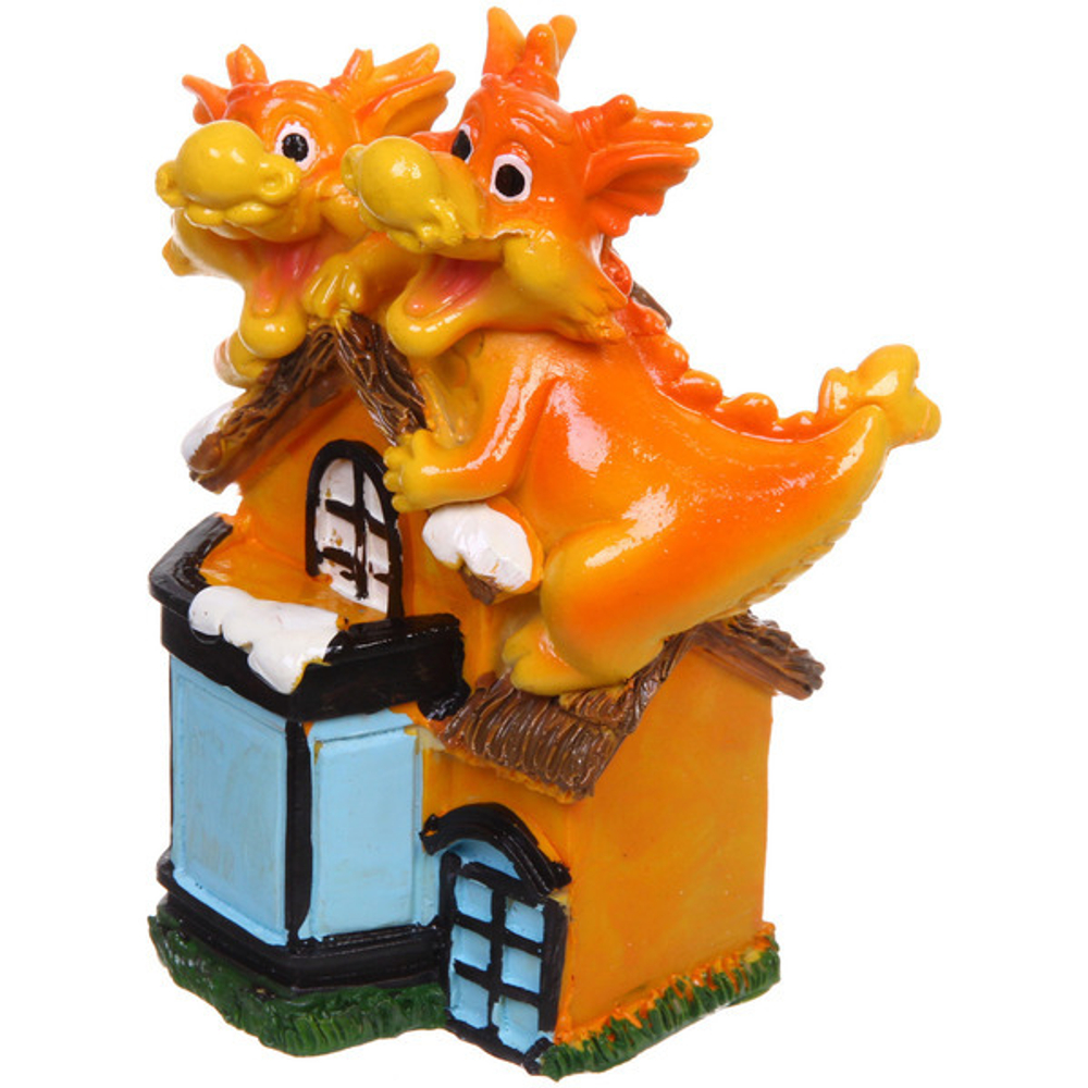 Фигурка «Домик с Драконами» 11*7*15 см, микс