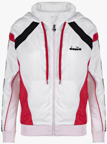 Женская Кофта теннисная Diadora L. FZ HD Jacket - белый