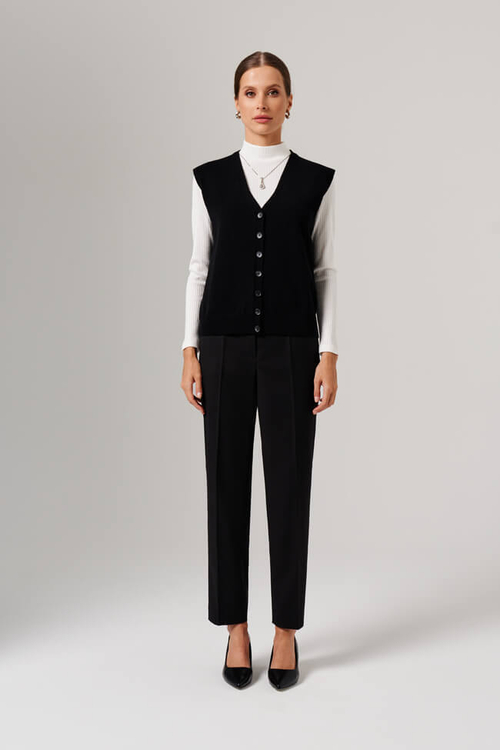 1912 Жилет женский (черный)