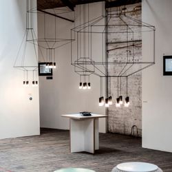 Подвесной светильник Via Wireflow polyhedral 0307 Pendan Light