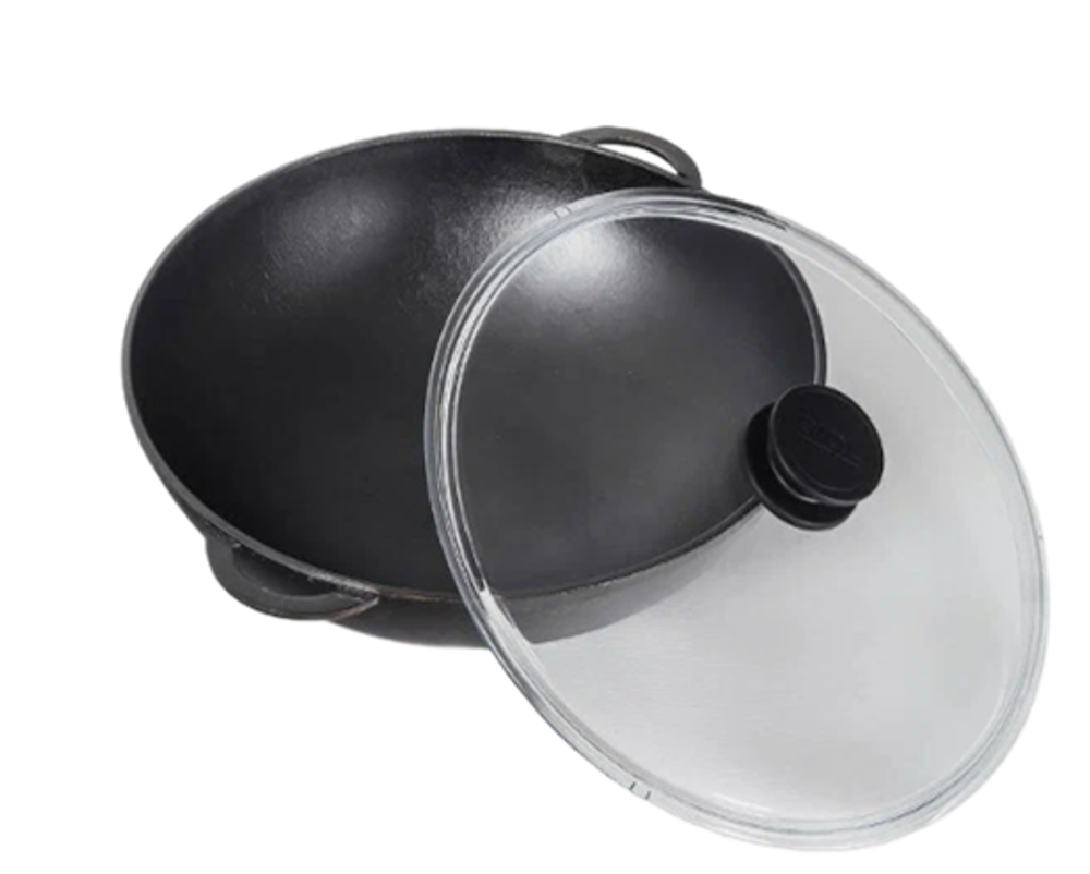 Сковорода чугун WOK Биол 0528С