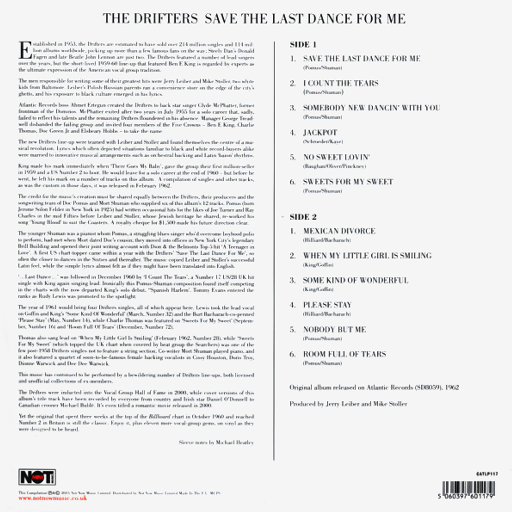 The Drifters / Save The Last Dance For Me (LP)