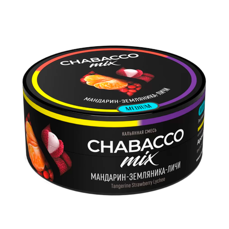 Chabacco Mix Tangerine Strawberry Lychee (Мандарин-земляника-личи) Medium 25 г