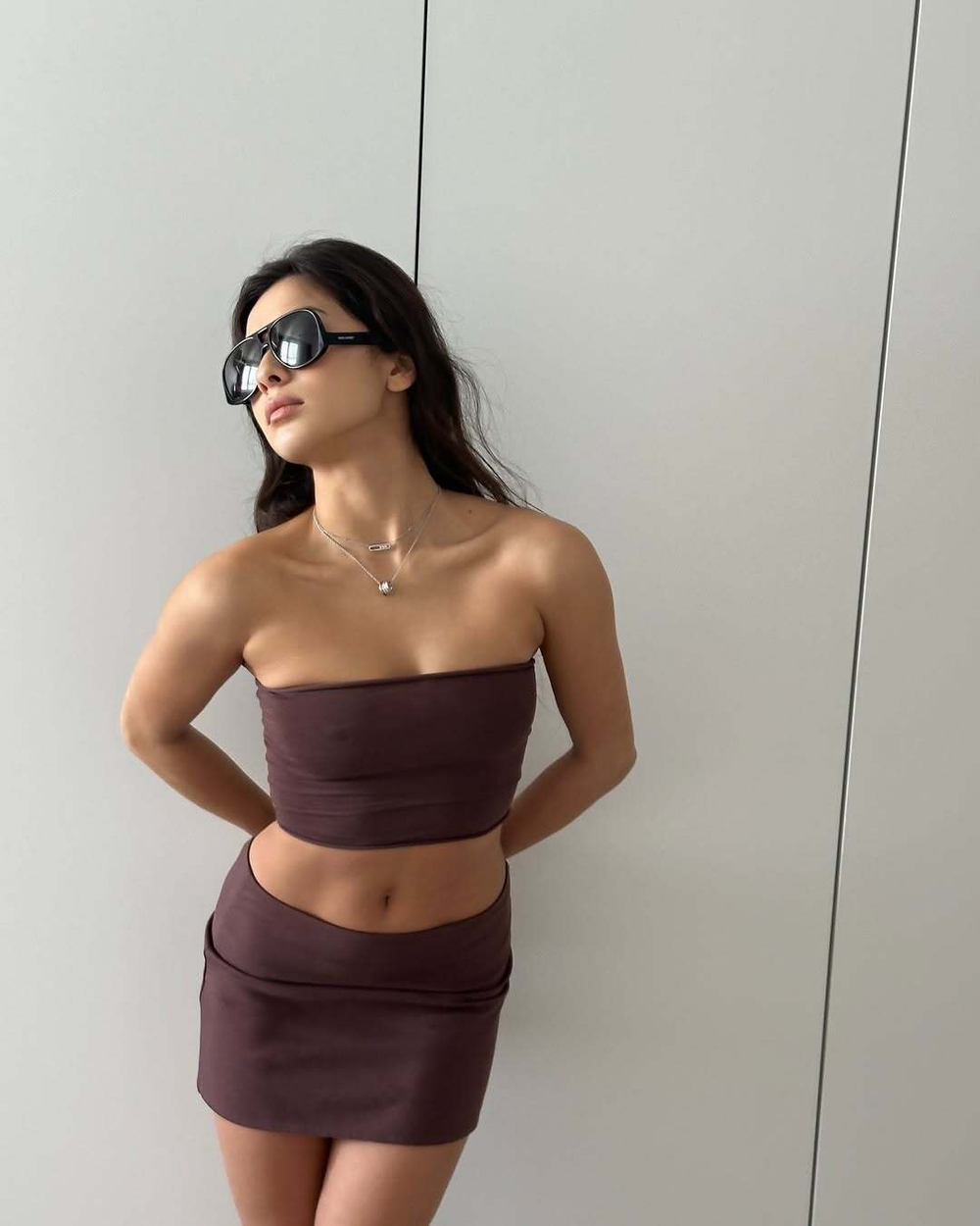 chocolate mini bandeau