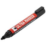 Маркеры перманентные BRAUBERG ULTRA MARKER набор 4 ЦВЕТА круглый наконечник 3 5 мм (4 штуки в упаковке)