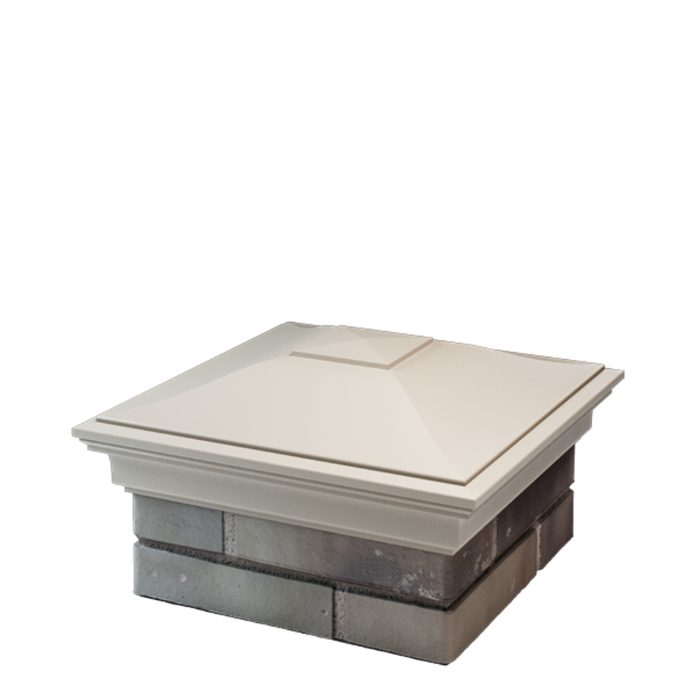 Колпак полимеркомпозитный Monblan 385*385 (1,5 кирпича) бежевый