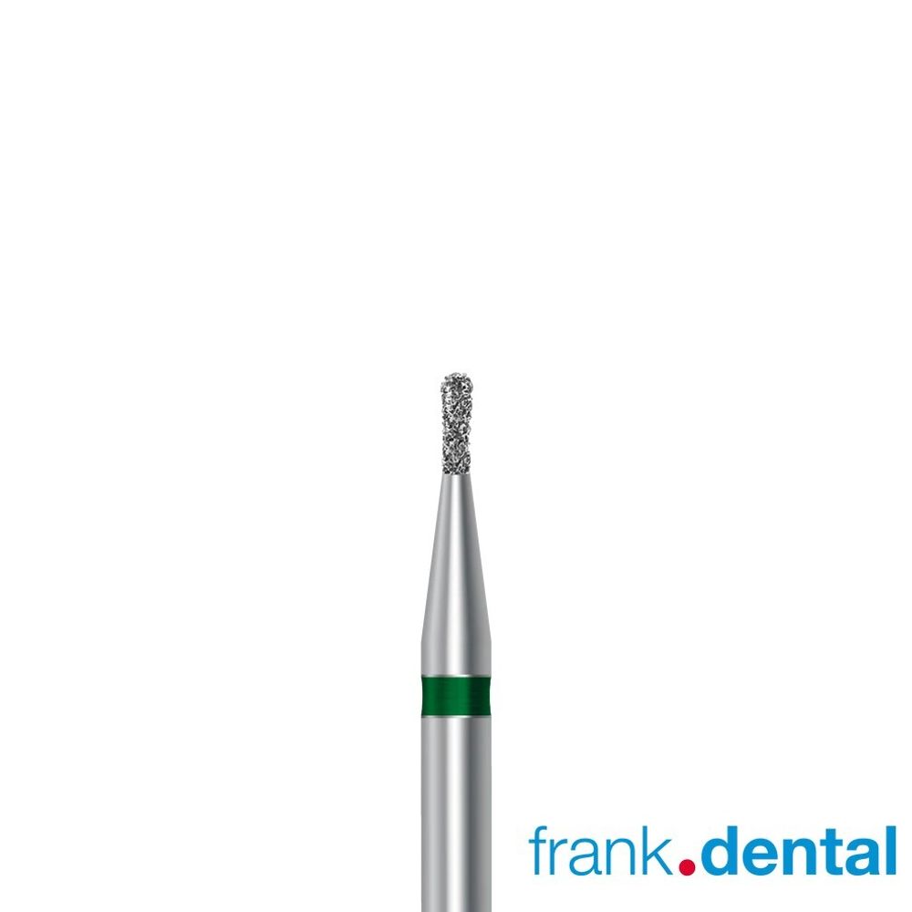 Бор алмазный зеленый  Frank Dental типа FG - D.830.008.G.FG