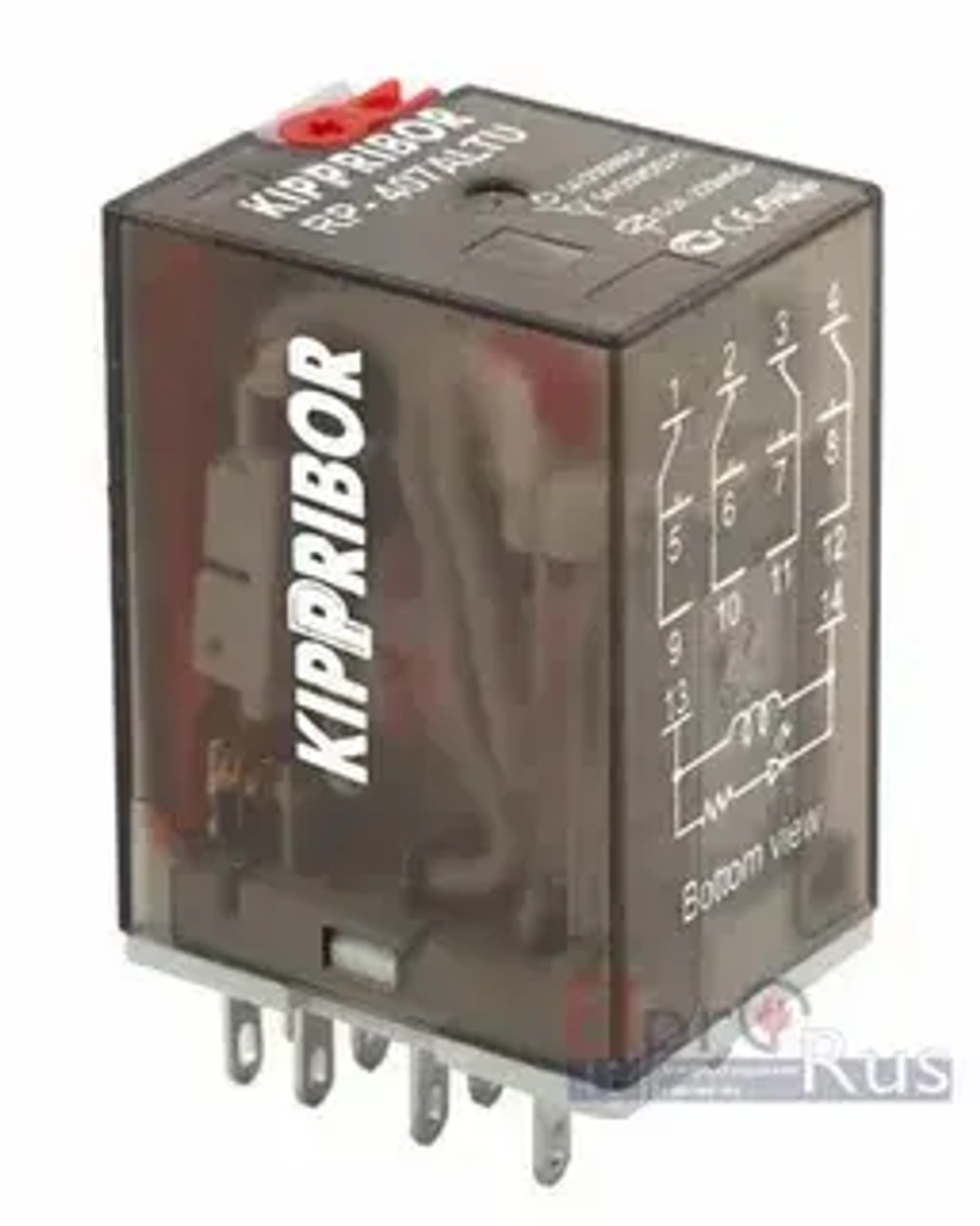 Реле промежуточное RP-403.DLTU (24В 5А пост. ток) арт 98321 (колодка PYF-044BE)