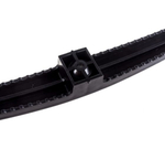 Держатель кабеля двусторонний для прямого монтажа черный (20шт/уп) Промрукав PR13.0383