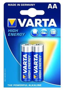 БАТАРЕЙКИ VARTA HIGH ENERGY MIGNON 1.5V LR6 AA 2ШТ