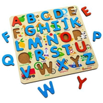 Пазл деревянный "Азбука" (Алатойс)