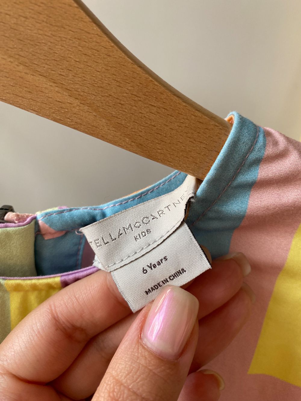 Новое хлопковое платье  Stella Mccartney, 116