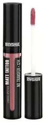 LuxVisage Губная Помада MATT TATTOO жидкая ТОН 104 Lilac Nude 3,8 мл