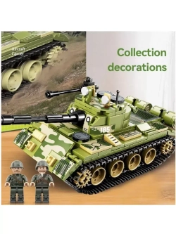 Конструктор Советский танк 378 деталей 6837