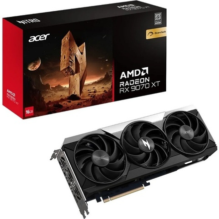 Видеокарта Acer Radeon RX 9070 XT NITRO OC 16GB (DP.Z4DWW.P01)