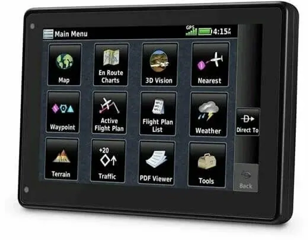 GPS навигатор Garmin Aera 760 авиационный, без топографических карт