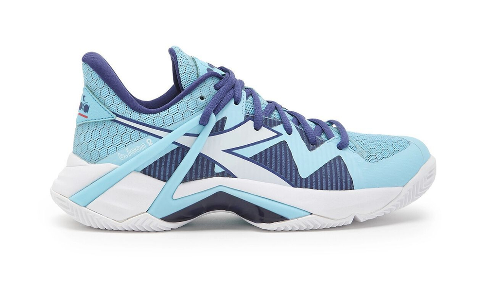 Женские Кроссовки теннисные Diadora B.Icon 2 Clay - Бирюзовый