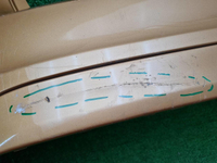 Бампер задний Volvo S60 2 (2010-2018)