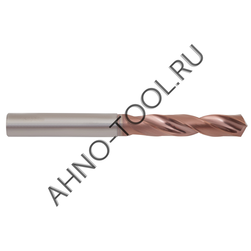 Сверло  7.2мм  твердосплавное 3D без подвода СОЖ. SP-X800030720 VHM AHNO по стали, чугуну, нерж. и ж