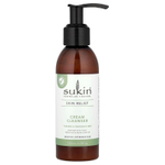Sukin, Skin Relief, очищающий крем, для чувствительной, раздраженной кожи, без отдушек, 125 мл (4,23 жидк. Унции)
