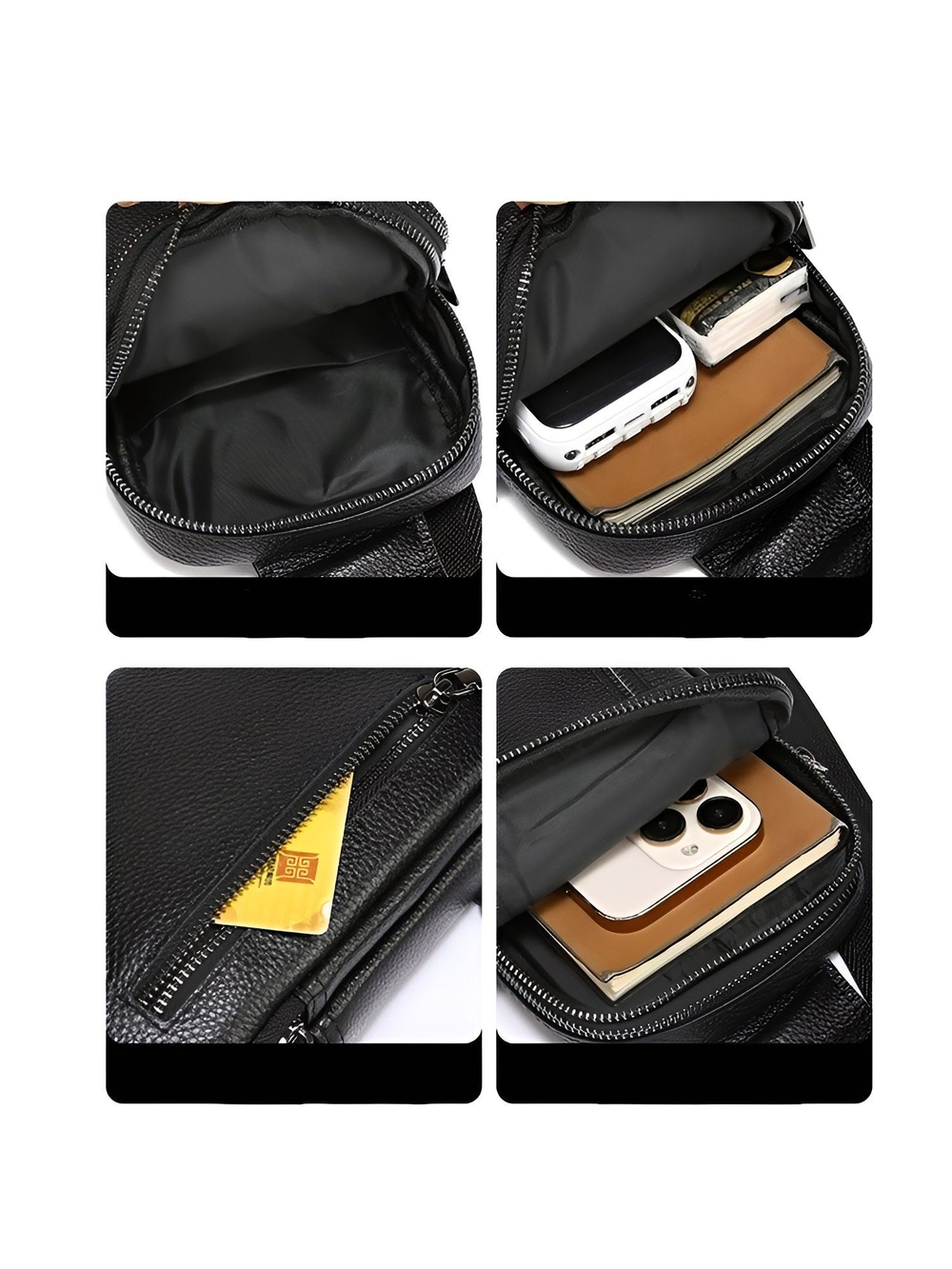 сумка на плечо из натуральной кожи