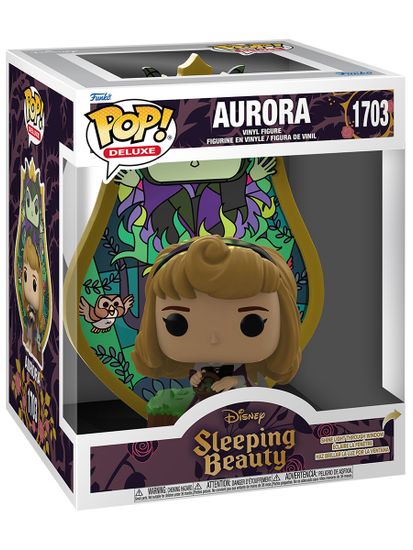Фигурка Funko POP! Deluxe Disney Sleeping Beauty Aurora (Maleficent Stained Glass) (1703) 77993 / Фигурка Фанко ПОП! по мотивам мультфильма "Спящая красавица", Аврора