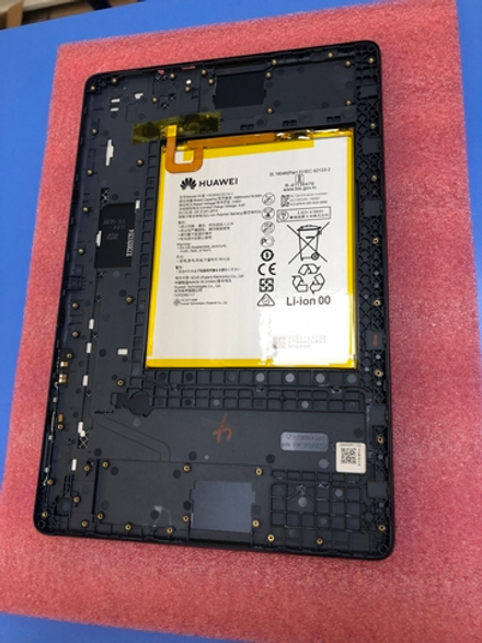 Huawei MatePad T10S Задняя крышка в сборе с акб синяя Оригинал Сервисная 02354QSS