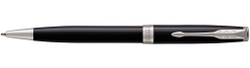 Шариковая ручка Parker Sonnet Lacquer Deep Black CT